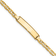 14k Yellow Gold Mariner Link ID Bracelet