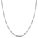 Sterling Silver 3.25mm Beveled Oval Cable Chain Necklace