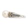 Sterling Silver Antiqued with 14K Accent 8mm Freshwater Cultured Pearl Ring