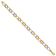 14k Yellow Gold and 14k White Gold 8mm Polished Open Link Bracelet
