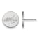 Rhodium Over Sterling Silver NHL Washington Capitals LogoArt Extra Small
Post Earrings
