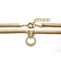 Emerald Color CZ Panther Head Door Knocker Necklace In 14K Gold Over Brass
