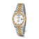 Mens Charles Hubert Two-tone Stainless Steel Silver-White Dial Watch