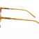 Gucci Brushed Gold Tone and Caramel Frame / Pink Lens Sunglasses