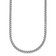 Rhodium Over Sterling Silver Polished 3.2mm Box 24 Inch Chain