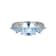 Lab Created Blue Spinel Platinum Over Sterling Silver March Birthstone
Ring 2.39ctw