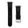 Gametime NHL New York Rangers Black Leather Apple Watch Band (38/40mm
M/L). Watch not included.