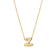CZ Initial Z Tennis Necklace And Pendant Set In 14K Gold Over Brass 4.05ctw