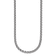 Rhodium Over Sterling Silver 3.0mm Wheat 20 Inch Chain
