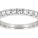 Polished Lab-Grown Diamond Band Ring 0.50ctw In Sterling Silver