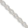Sterling Silver 3.75mm Fancy Patterned Rolo Chain Necklace