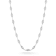 Sterling Statements Rhodium Over Sterling Silver Marquise CZ Choker Necklace