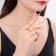 Ruby with White Sapphire Accents 14K Rose Gold Over Sterling Silver
Ring, 0.67ctw