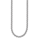 Rhodium Over 14k White Gold 18-inch 5mm Polished Fancy Rolo Link Necklace