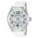 Invicta Specialty 48mm White Dial Leather Band Quartz Watch