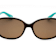 Kate Spade Izabella Havana Turquoise Oval Frame / Bronze Lenses Sunglasses