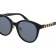 Gucci Black Frame / Gray Round Lens Sunglasses