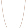 14k Rose Gold 0.9mm Box Link Chain 22 Inches