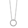 Rhodium Over 14K White Gold Lab Grown Diamond VS/SI GH, Circle Necklace