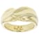 Swirl Band Ring In 18K Gold Over Bronze