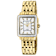 Mother-Of-Pearl Dial Bracelet Watch In Yellow Gold Tone Stainless Steel