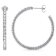 0.25ctw Diamond Hoop Earrings in Sterling Silver