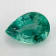 Zambian Emerald 8.11x5.83mm Pear Shape 0.97ct