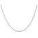 14k White Gold 1.6mm Round Snake Chain 16 Inches