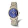 Men's Charles Hubert Two-Tone Titanium 40mm Blue Dial Watch