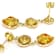 Yellow Citrine 14K Yellow Gold Dangle Earrings 10.23ctw