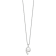 Rhodium Over Sterling Silver 8-9mm White Freshwater Cultured Pearl Cubic
Zirconia Pendant Necklace