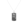 Vezeto Dog Tag Hazy Silver Meteorite
