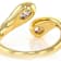 Oval And Pear Moissanite Bypass Two-Stone Ring In 14K Gold Over Sterling Silver