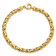 14K Yellow Gold Polished Fancy Twist Bracelet