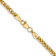 14k Yellow Gold 2.6mm 3-Wire Wheat Link 24 Inch Chain