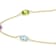 Multi-Gem 14k Yellow Gold Necklace 5.82ctw