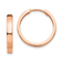 14k Rose Gold Hinged Hoop Earrings