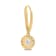 White Cubic Zirconia 14k Yellow Gold Earrings With Velvet Gift Box 2.00ctw