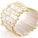 Golden Mother-Of-Pearl Stretch Bracelet