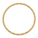 14k Yellow Gold 3mm Polished Textured Slip-on Bangle Bracelet