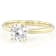 Lab-Grown Diamond Solitaire Ring In 14K Gold 1.10ct