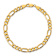 10k Yellow Gold 6.25mm Figaro Link Bracelet