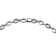 Pave CZ Oval Link Chain Necklace In Sterling Silver 16 Inch