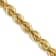 14k Yellow Gold 6mm Solid Rope 28 Inch Chain