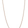 14k Rose Gold 2.1mm Solid Diamond-cut Spiga 22 Inch Chain