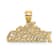 14K Yellow Gold Number 1 GRANDPA Charm