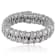 7-8mm Gray Cultured Freshwater Pearl Silver  Bracelet