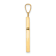 14k Yellow Gold Cross Pendant
