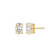 Oval Moissanite 14k Yellow Gold Over Silver Stud Earrings 1.00ctw DEW