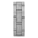 Robert Alton Men's Brick Pattern 8mm Band Ring In Tungsten